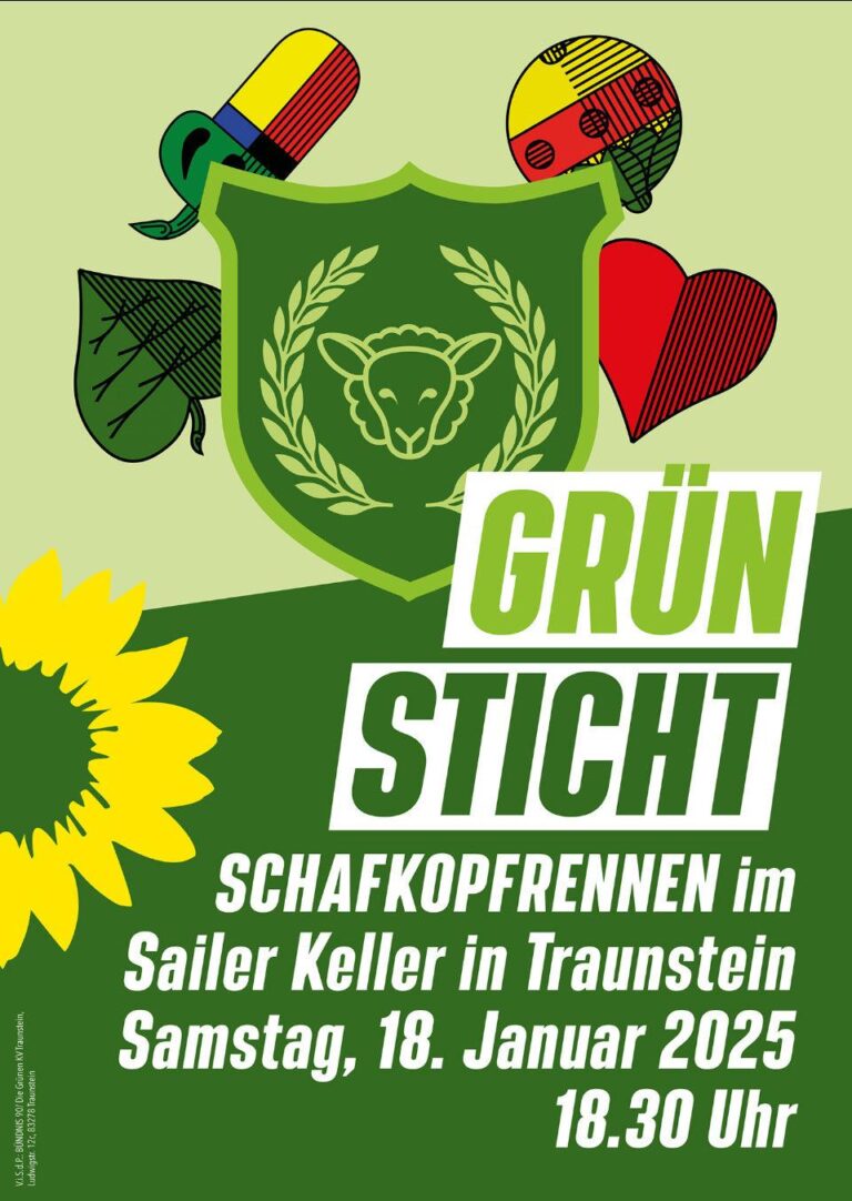 „GRÜN STICHT“ Schafkopfrennen im Sailler Keller in Traunstein